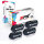 Druckerpapier A4 + 4x Multipack Set Kompatibel für Kyocera Ecosys P 2040 DW/KL3 (1T02RY0NL0/TK-1160) Toner Schwarz