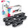 Druckerpapier A4 + 5x Multipack Set Kompatibel für Canon I-Sensys MF 112 WF (2164C002/47) Toner Schwarz