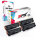 Druckerpapier A4 + 4x Multipack Set Kompatibel für Canon i-SENSYS LBP-210 Series (2200C002/052H) Toner Schwarz