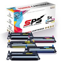 5x Multipack Set Kompatibel f&uuml;r Samsung CLP 315 (CLT-C409S, CLT-M409S, CLT-Y409S, CLT-K409S) Toner