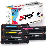 5x Multipack Set Kompatibel f&uuml;r HP Color LaserJet Pro M 450 Series (410A/CF411A, CF413A, CF412A, CF410A) Toner