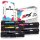 Druckerpapier A4 + 5x Multipack Set Kompatibel für HP Color LaserJet Pro M 450 Series (410A/CF411A, CF413A, CF412A, CF410A) Toner