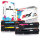 Druckerpapier A4 + 4x Multipack Set Kompatibel für HP Color LaserJet Pro M 452 dn (410A/CF411A, CF413A, CF412A, CF410A) Toner