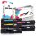 Druckerpapier A4 + 5x Multipack Set Kompatibel für HP Color Laserjet Pro MFP M 477 (410A/CF411A, CF413A, CF412A, CF410A) Toner