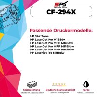 Kompatibel f&uuml;r HP Laserjet Pro M 118 / CF294X / 94X Toner Schwarz