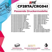 Druckerpapier A4 + 5x Multipack Set Kompatibel f&uuml;r HP LaserJet Pro M 501 Series (CF287A/87A) Toner Schwarz