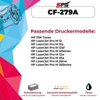 Kompatibel für HP Laserjet Pro MFP M 26/ CF279A / 79A Toner Schwarz