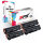 Druckerpapier A4 + 4x Multipack Set Kompatibel für HP LaserJet Pro M 12 a (CF279A/79A) Toner Schwarz