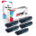Druckerpapier A4 + 5x Multipack Set Kompatibel für Lexmark E 350 DN (E250A21E) Toner Schwarz
