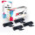 Druckerpapier A4 + 4x Multipack Set Kompatibel für Samsung ML-1645 (MLT-D1082S/1082) Toner Schwarz
