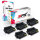 Druckerpapier A4 + 5x Multipack Set Kompatibel für Samsung ML-3710 N (MLT-D205L/205L) Toner Schwarz