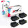 Druckerpapier A4 + 4x Multipack Set Kompatibel für Samsung SCX-5637 F (MLT-D205L/205L) Toner Schwarz