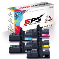 5x Multipack Set Kompatibel f&uuml;r Kyocera Ecosys M 5521 (TK-5230C, TK-5230M, TK-5230Y, TK-5230K) Toner